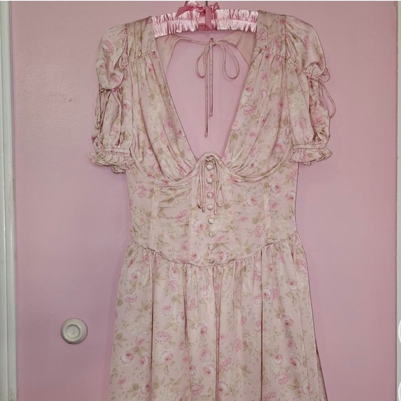 For Love and Lemons Paulina Puff Dress Size Small - Picture 4 of 4